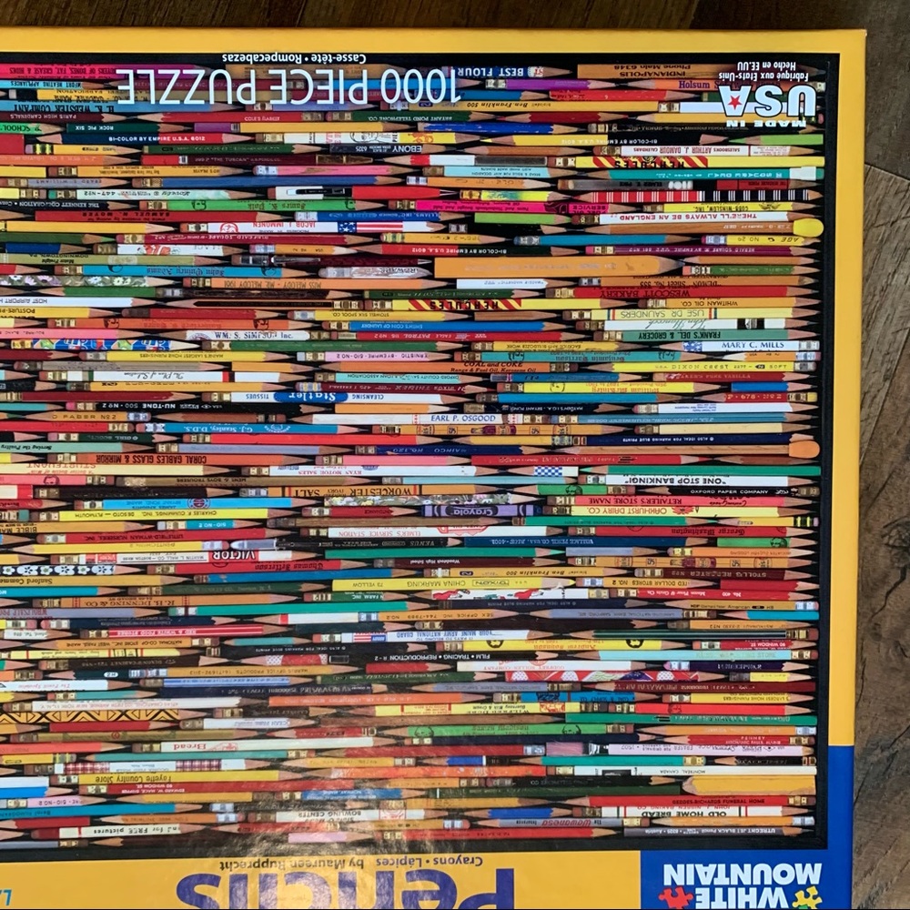 White Mountain Pencils 1,000 Piece Puzzle - Picture 2 of 5